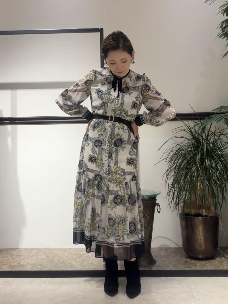 GRACE CONTINENTAL N.YURI コーディネート画像