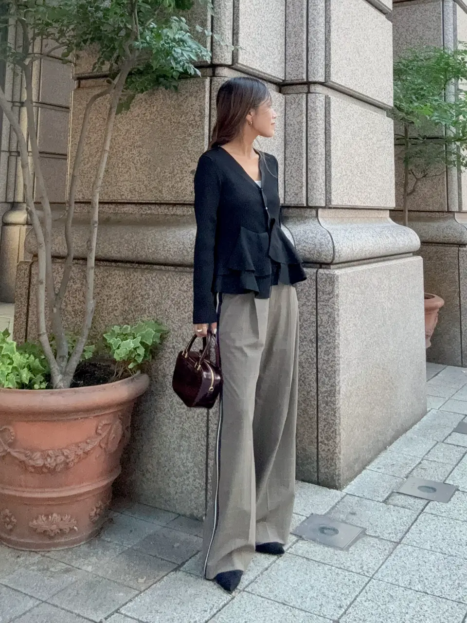 GRACE CONTINENTAL yukimi yonee コーディネート画像