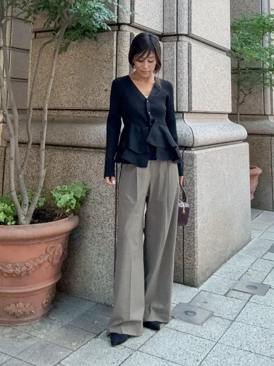 GRACE CONTINENTAL yukimi yonee コーディネート画像