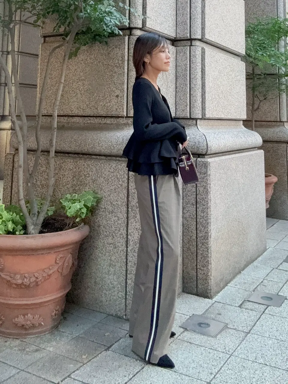 GRACE CONTINENTAL yukimi yonee コーディネート画像