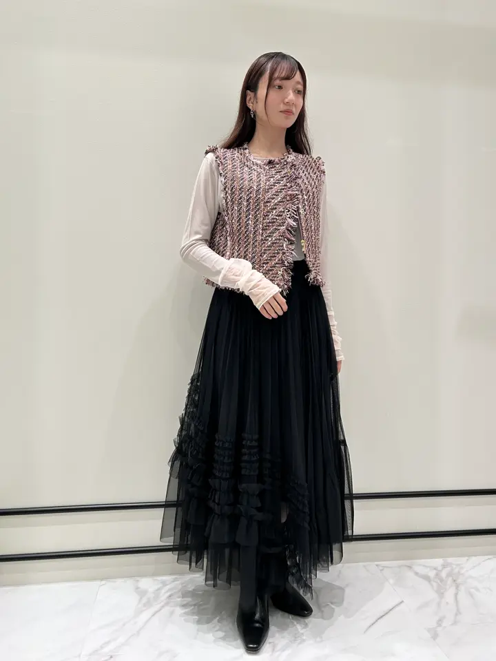 GRACE CONTINENTAL 若園　ひかり コーディネート画像