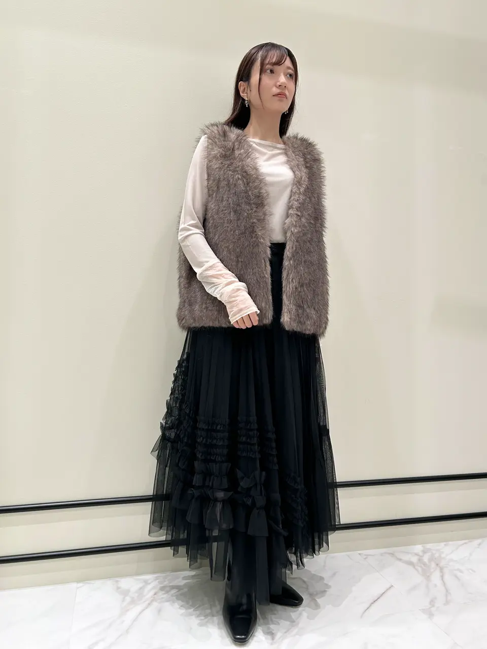 GRACE CONTINENTAL 若園　ひかり コーディネート画像