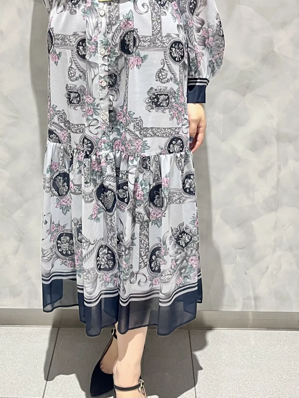 GRACE CONTINENTAL 根本　紗良 コーディネート画像