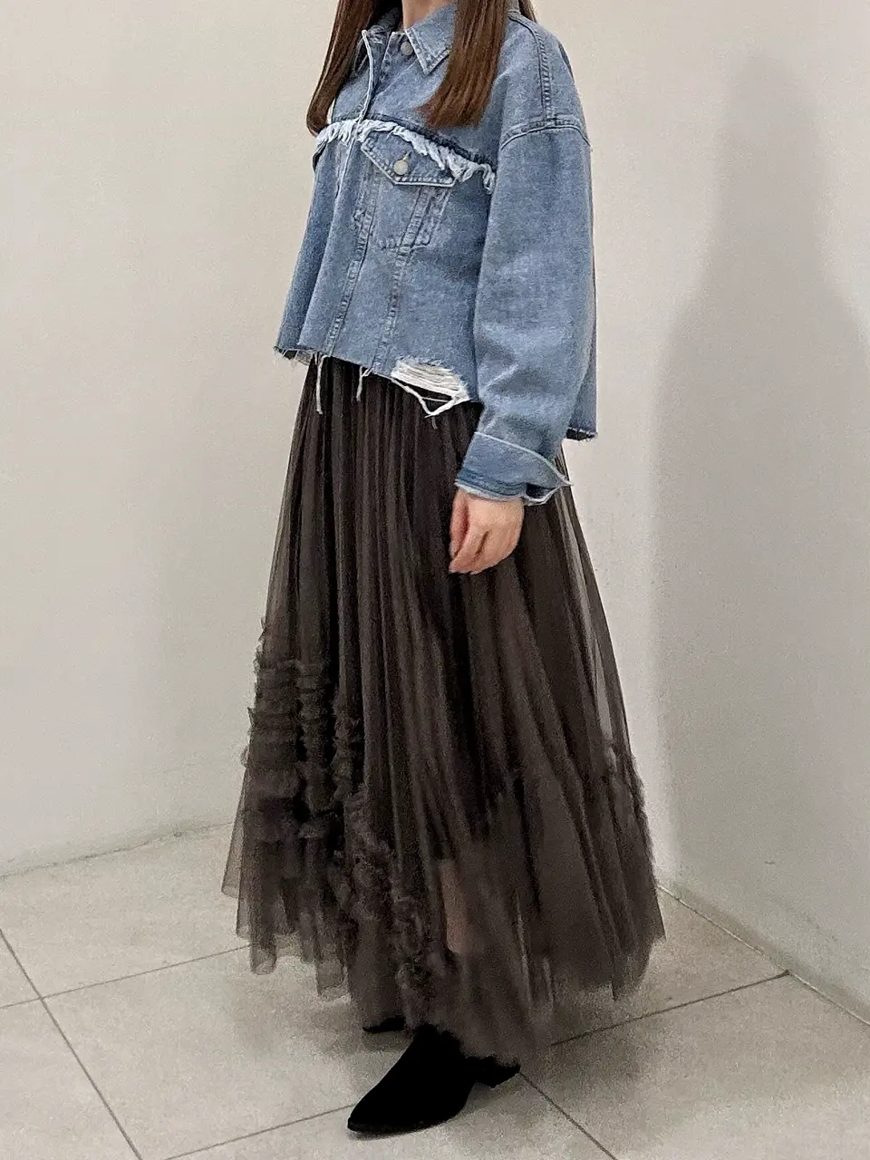 GRACE CONTINENTAL Miu Akamatsu コーディネート画像