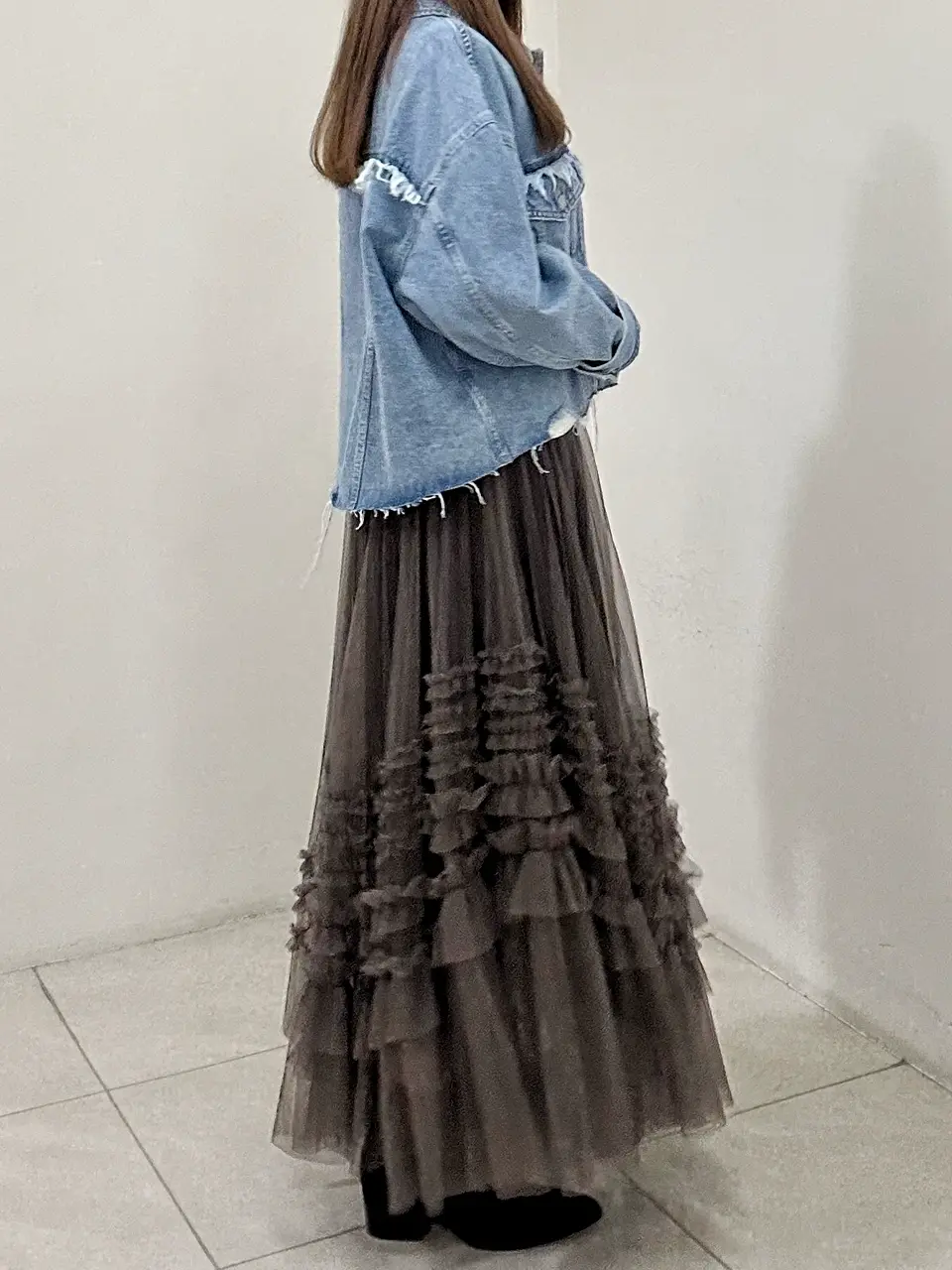 GRACE CONTINENTAL Miu Akamatsu コーディネート画像