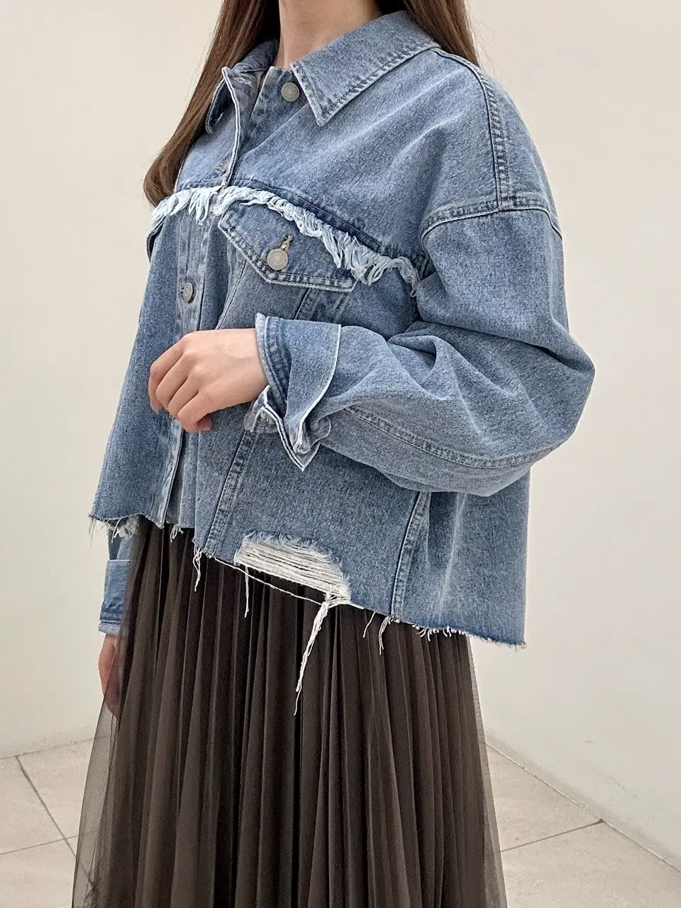 GRACE CONTINENTAL Miu Akamatsu コーディネート画像