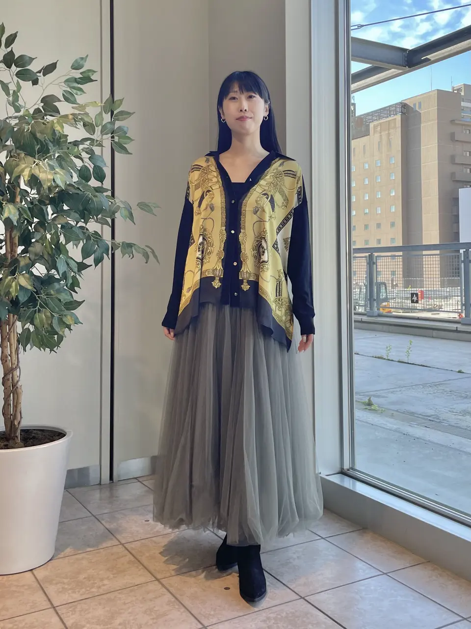 GRACE CONTINENTAL 端場　わかな コーディネート画像