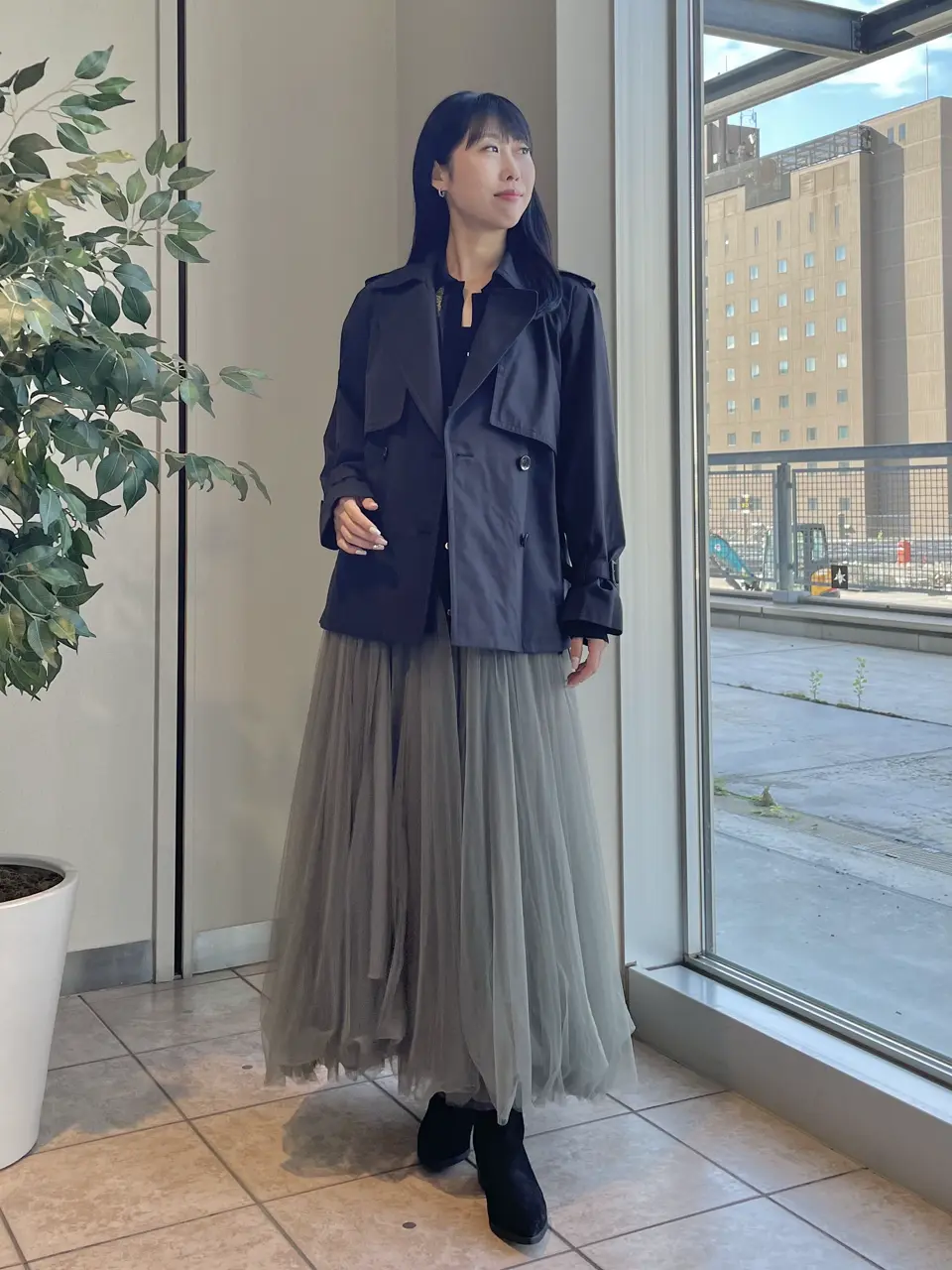 GRACE CONTINENTAL 端場　わかな コーディネート画像