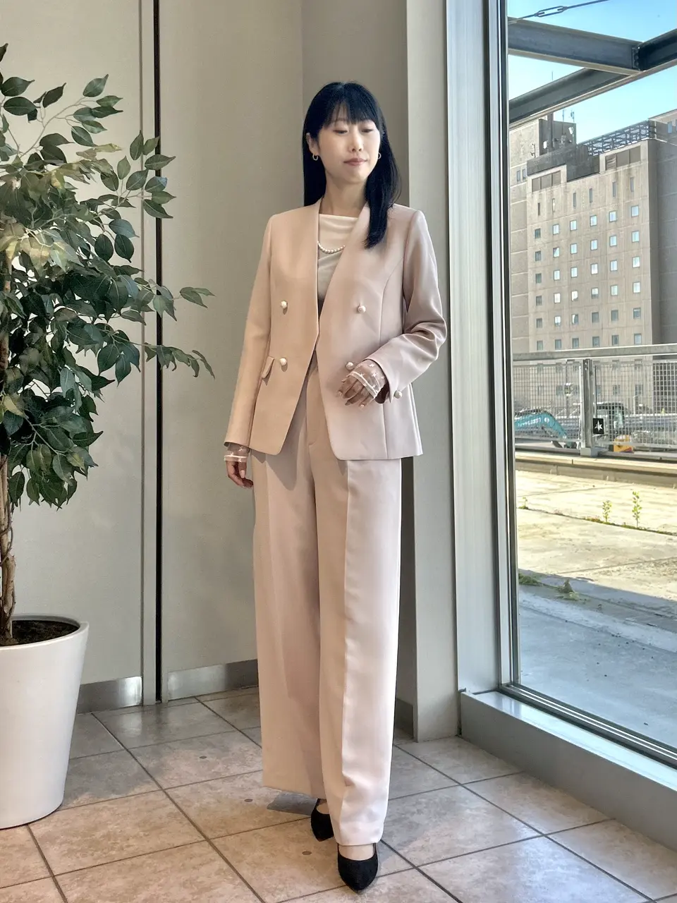 GRACE CONTINENTAL 端場　わかな コーディネート画像