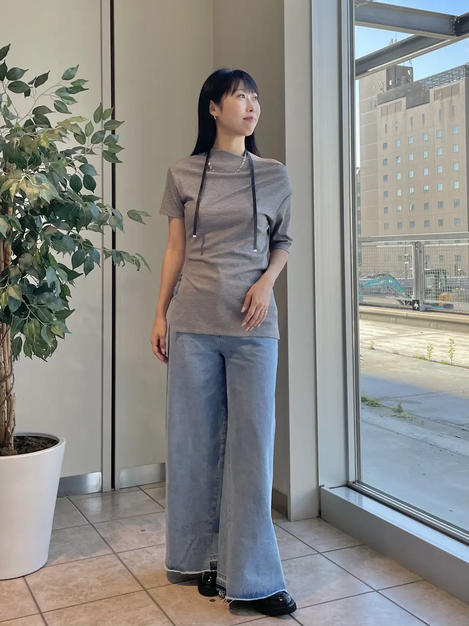  端場　わかな コーディネート画像