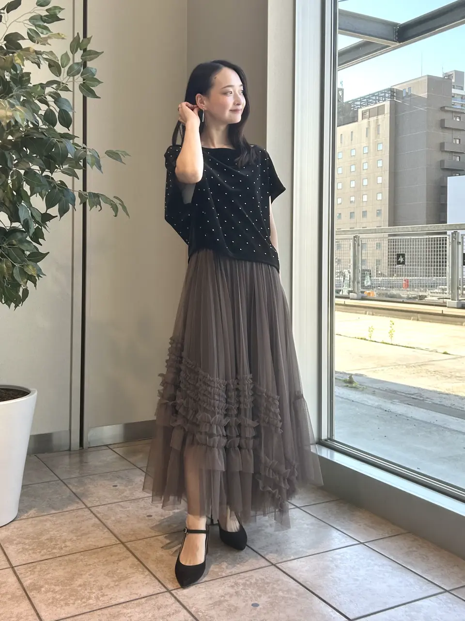 GRACE CONTINENTAL Nakatsu.m コーディネート画像