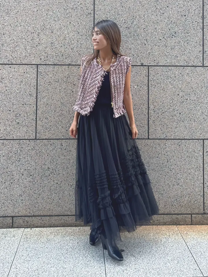 GRACE CONTINENTAL yukimi yonee コーディネート画像