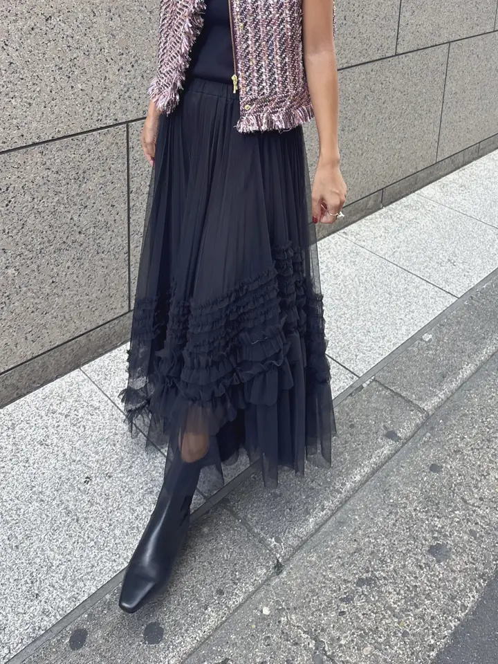 GRACE CONTINENTAL yukimi yonee コーディネート画像