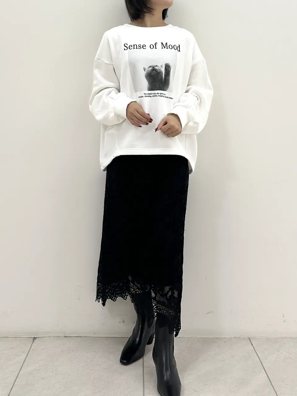 GRACE CONTINENTAL MORITA AI コーディネート画像