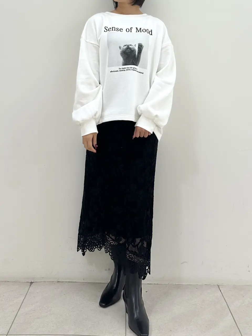 GRACE CONTINENTAL MORITA AI コーディネート画像