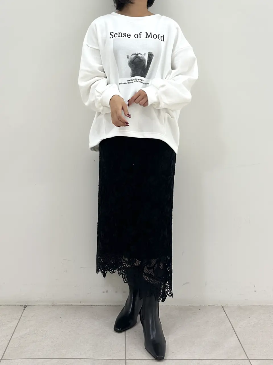 GRACE CONTINENTAL MORITA AI コーディネート画像