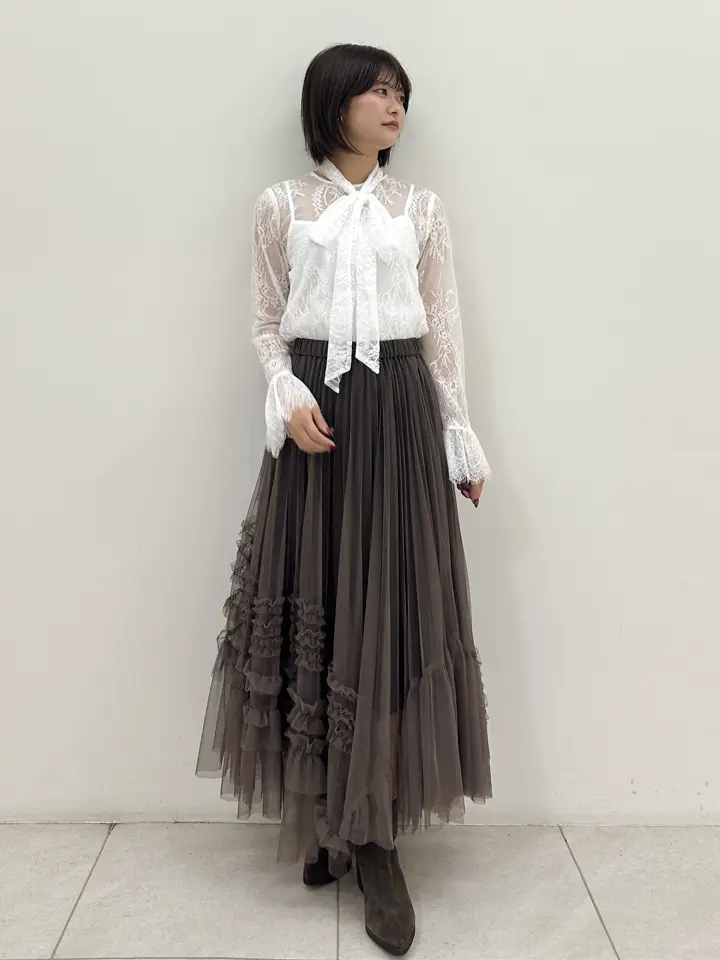 GRACE CONTINENTAL MORITA AI コーディネート画像