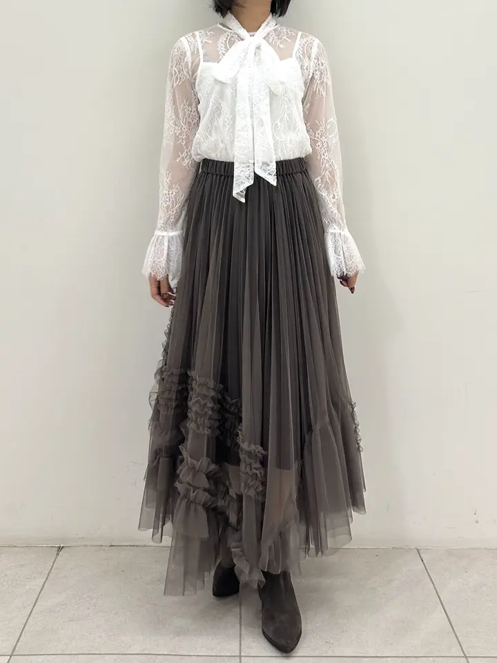 GRACE CONTINENTAL MORITA AI コーディネート画像