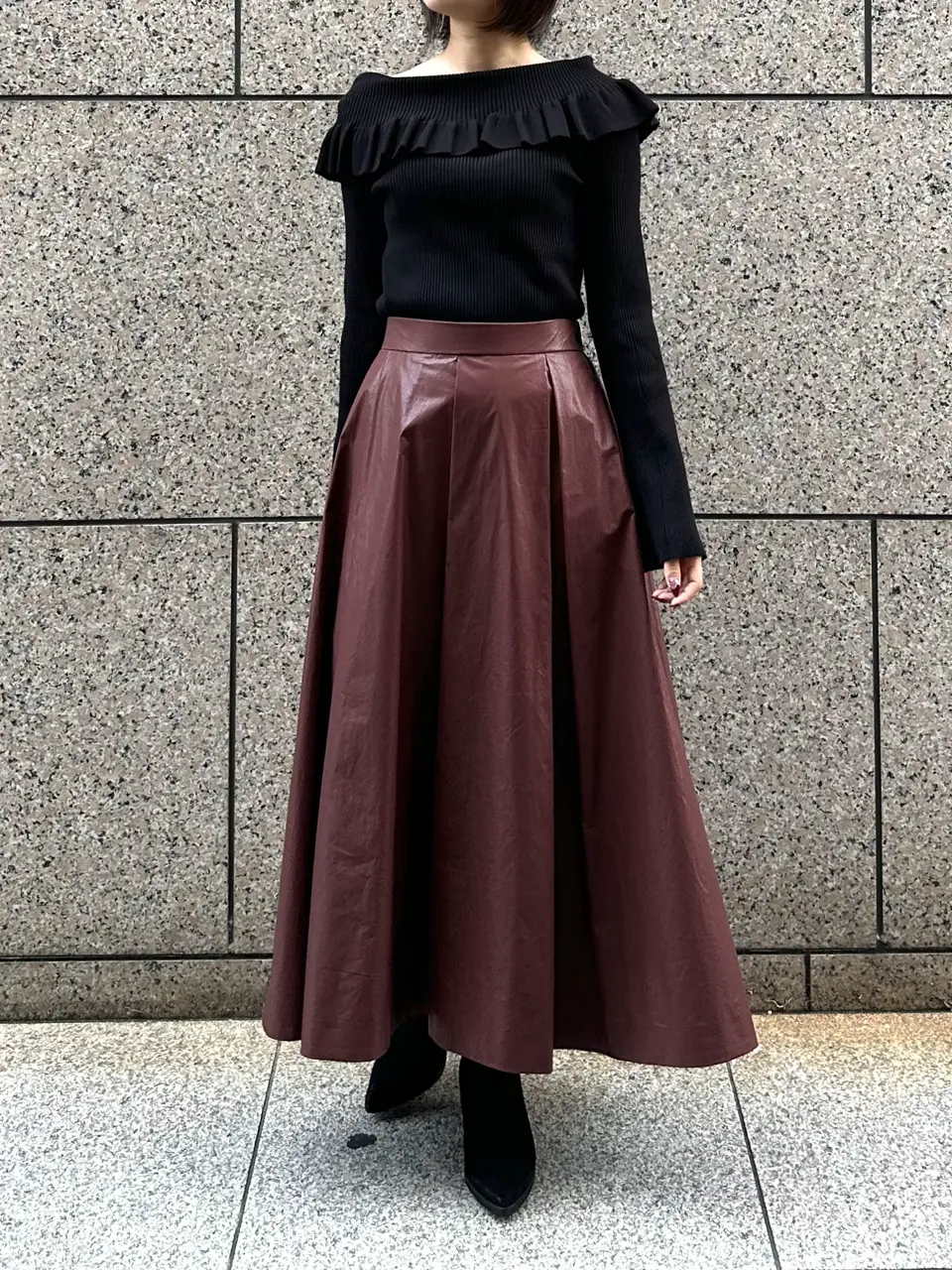 GRACE CONTINENTAL MORITA AI コーディネート画像