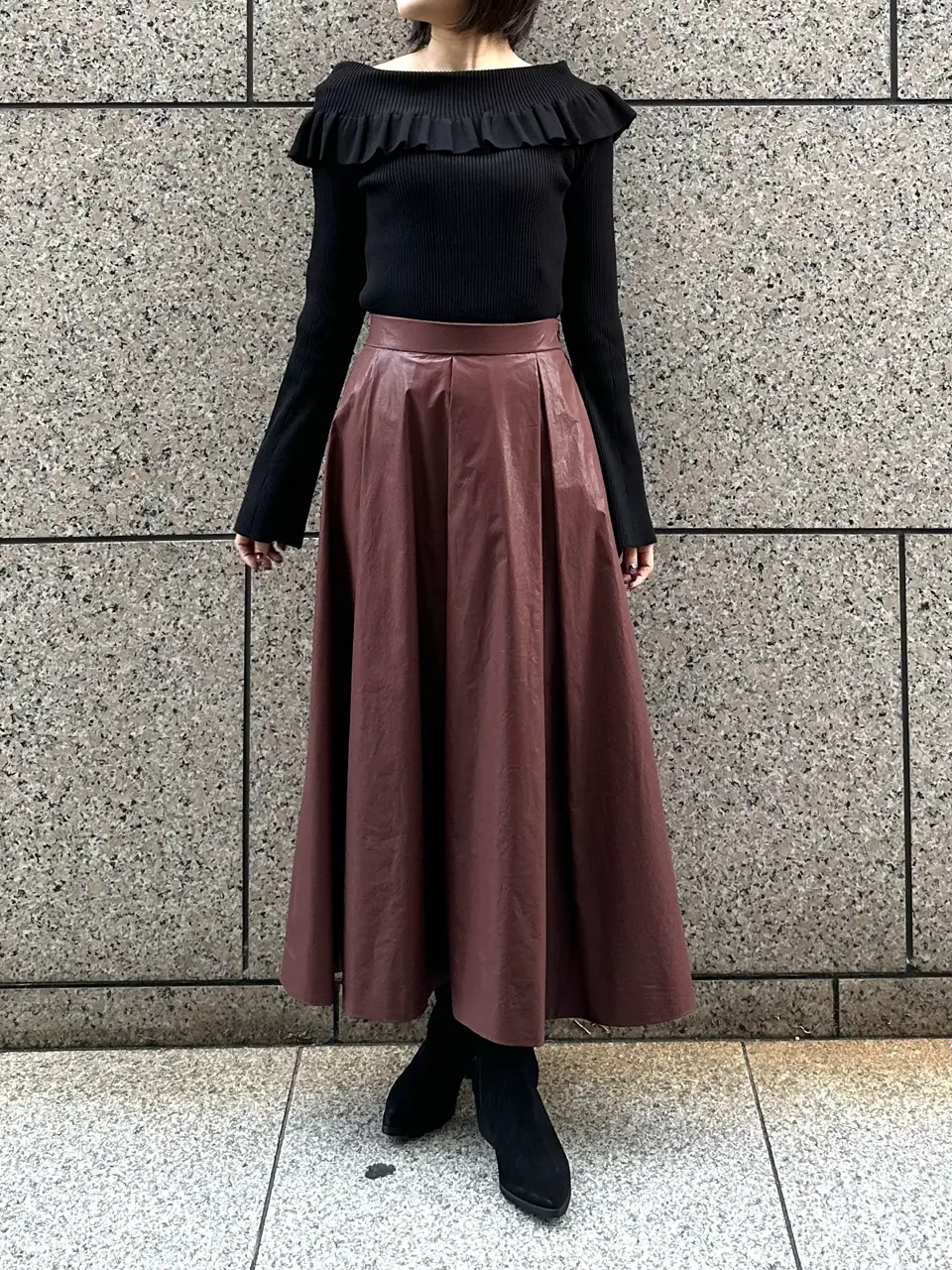 GRACE CONTINENTAL MORITA AI コーディネート画像