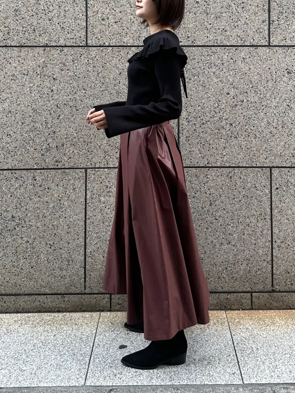 GRACE CONTINENTAL MORITA AI コーディネート画像