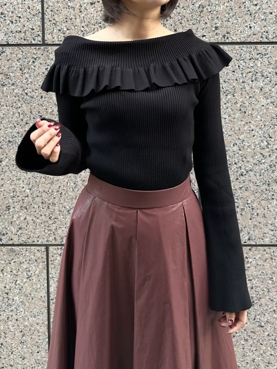 GRACE CONTINENTAL MORITA AI コーディネート画像