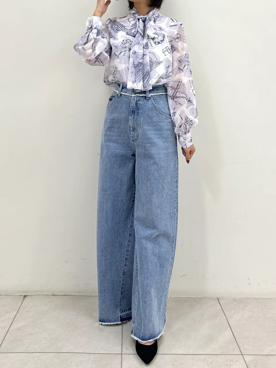 GRACE CONTINENTAL MORITA AI コーディネート画像