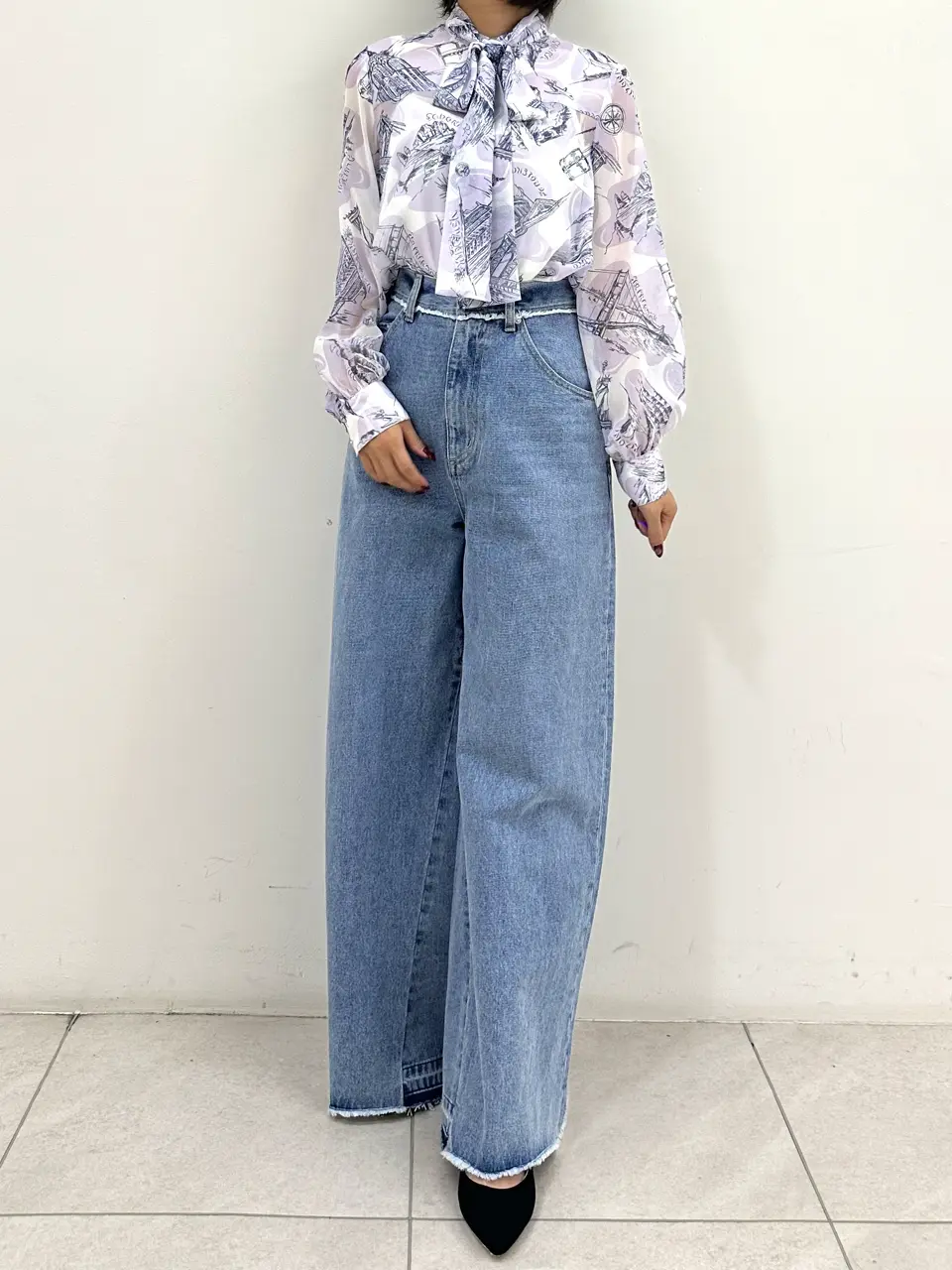 GRACE CONTINENTAL MORITA AI コーディネート画像