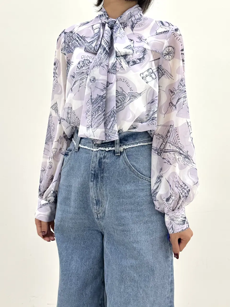 GRACE CONTINENTAL MORITA AI コーディネート画像