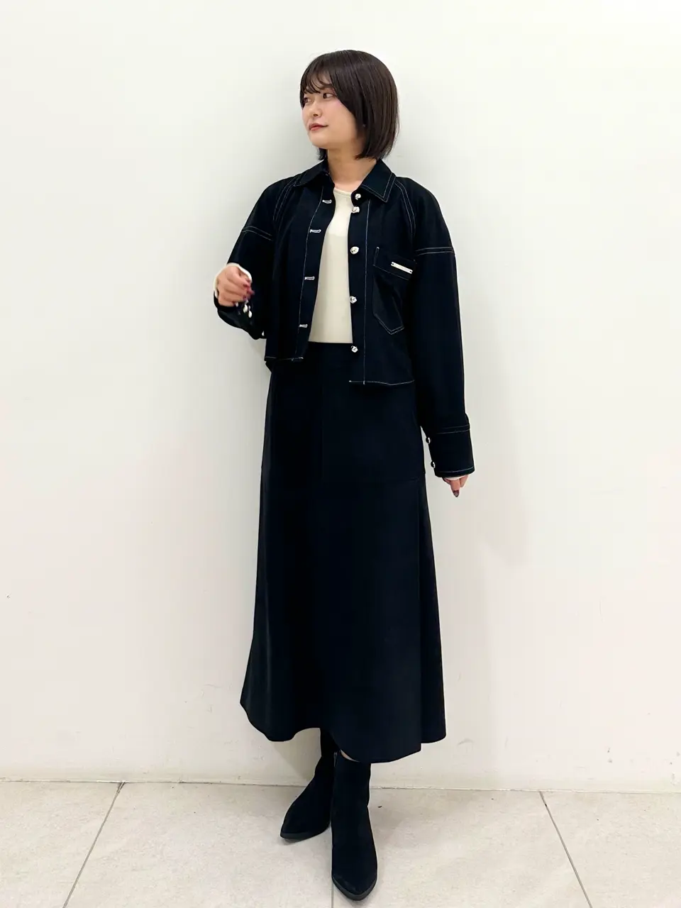 GRACE CONTINENTAL MORITA AI コーディネート画像