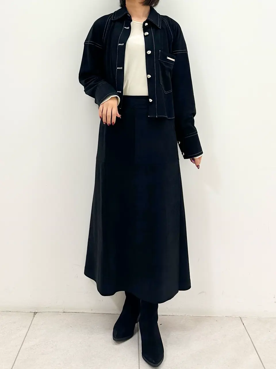 GRACE CONTINENTAL MORITA AI コーディネート画像