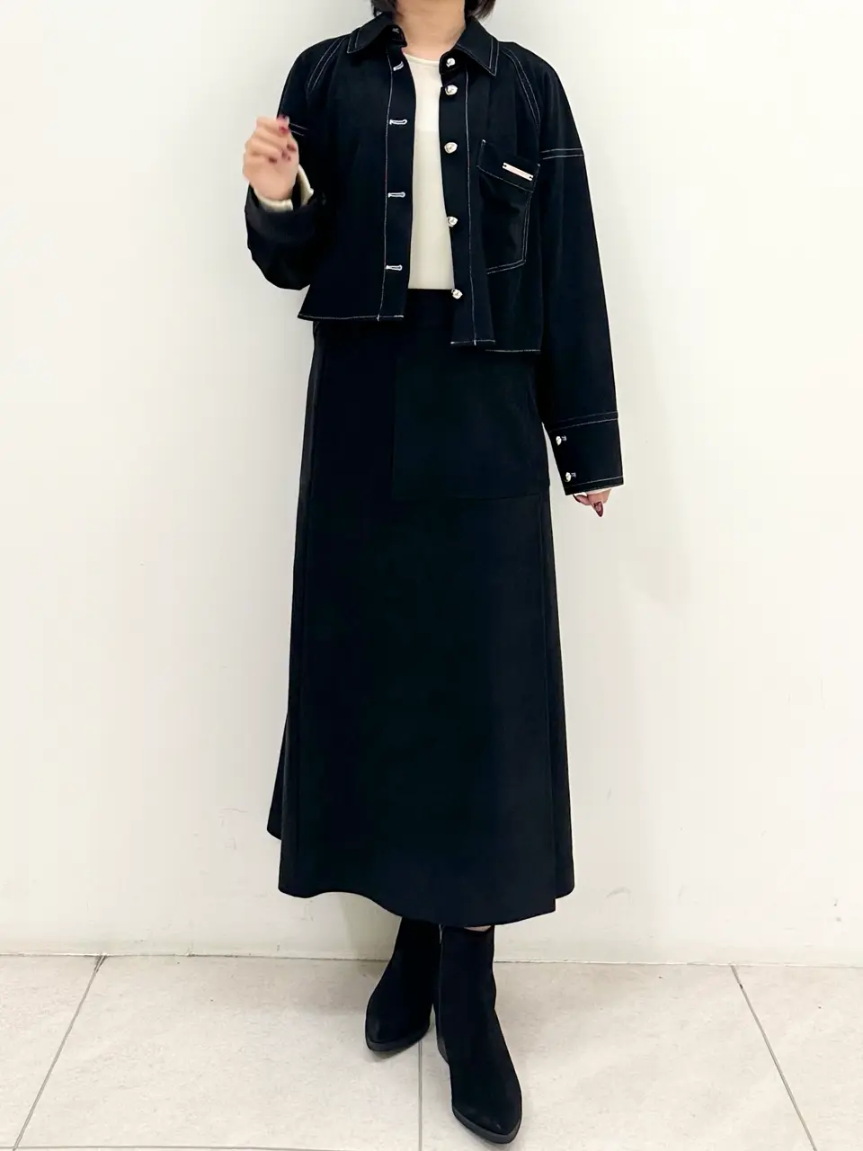 GRACE CONTINENTAL MORITA AI コーディネート画像