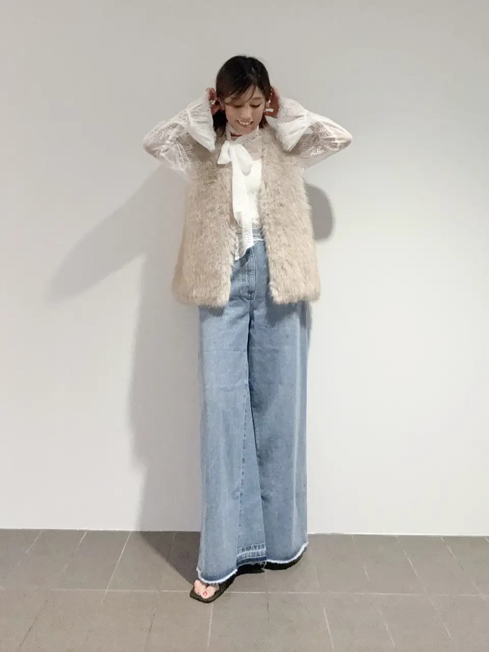 GRACE CONTINENTAL yukimi yonee コーディネート画像