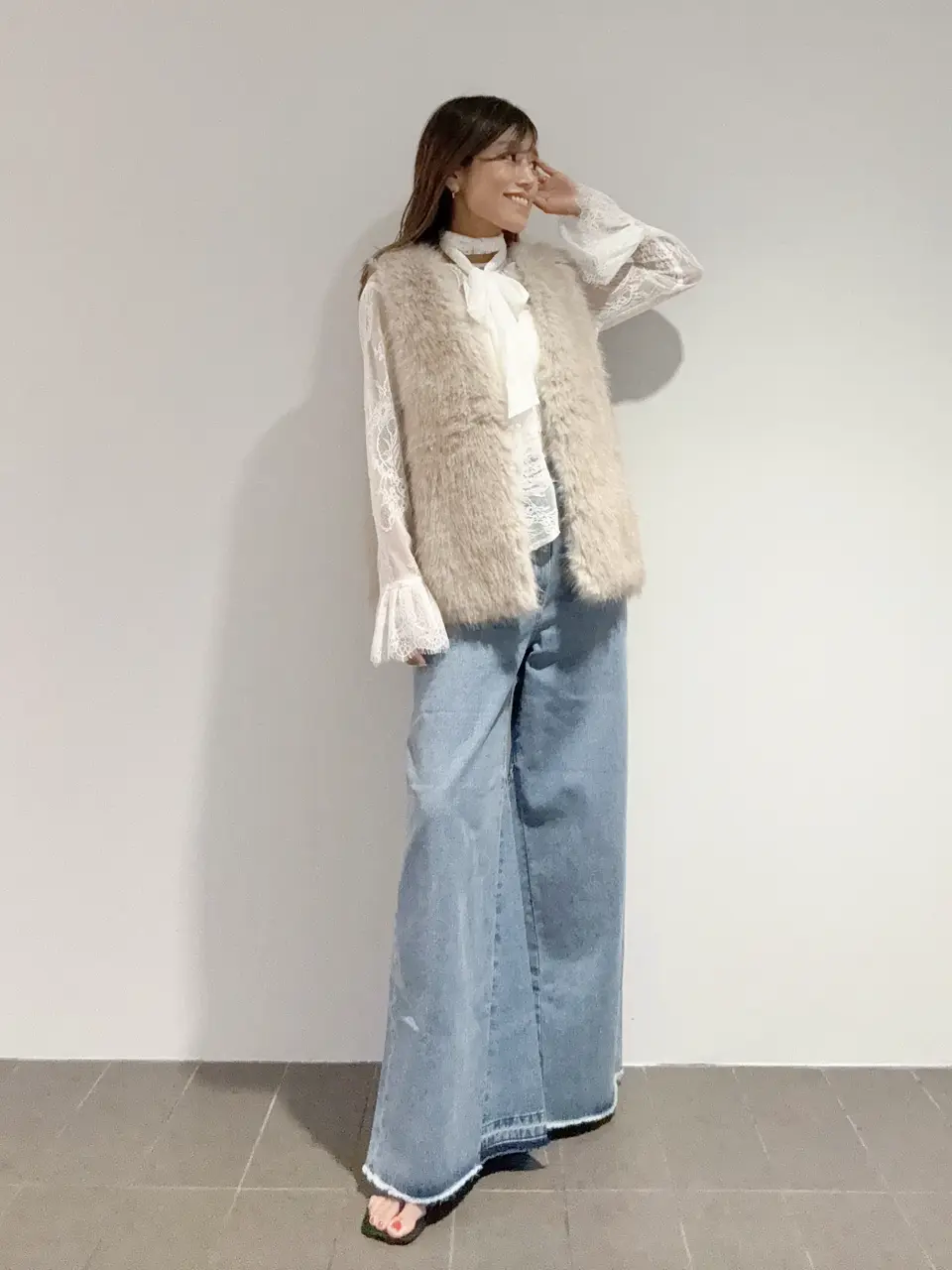 GRACE CONTINENTAL yukimi yonee コーディネート画像