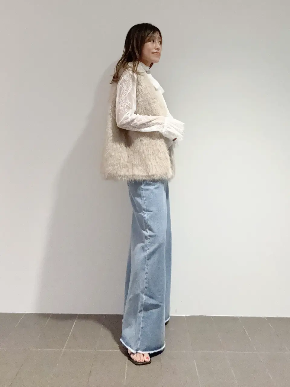 GRACE CONTINENTAL yukimi yonee コーディネート画像