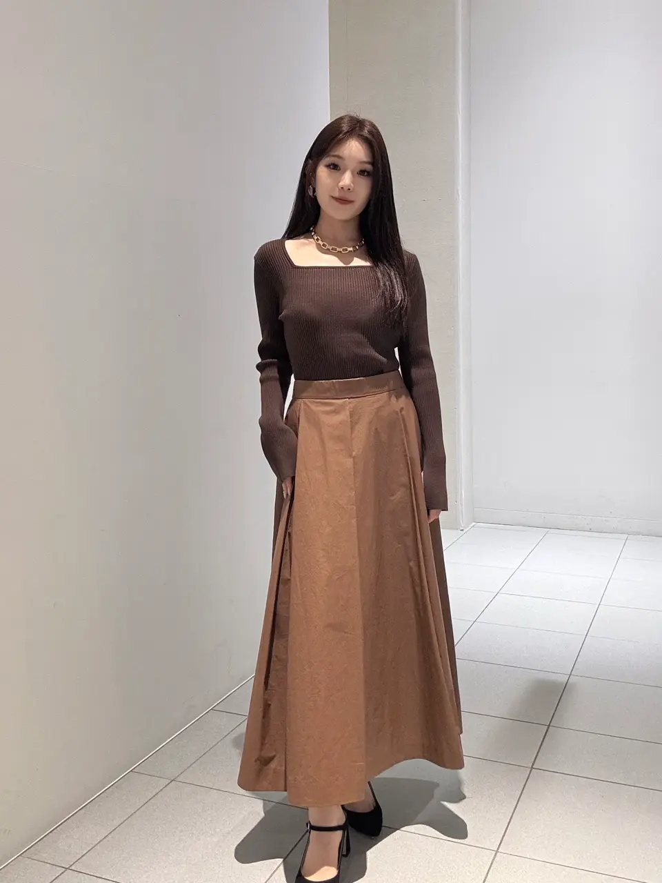 GRACE CONTINENTAL 王　宇キン コーディネート画像