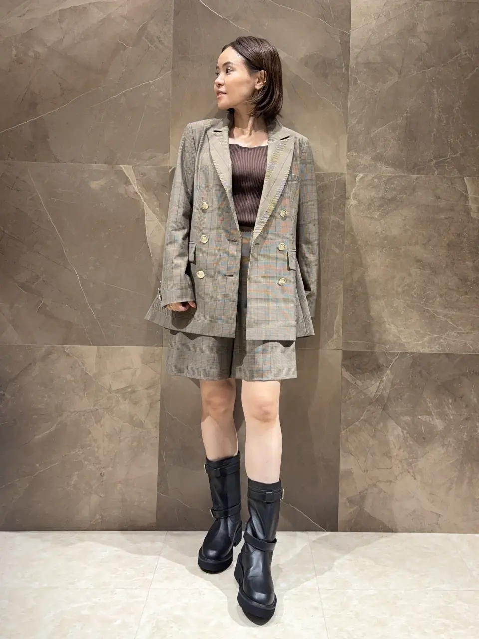 GRACE CONTINENTAL 穐山　香織 コーディネート画像