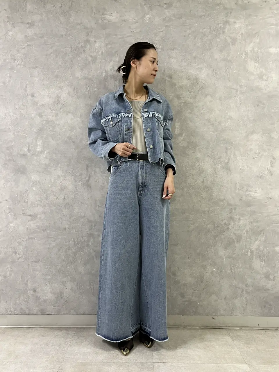 GRACE CONTINENTAL 亀田 未希 コーディネート画像