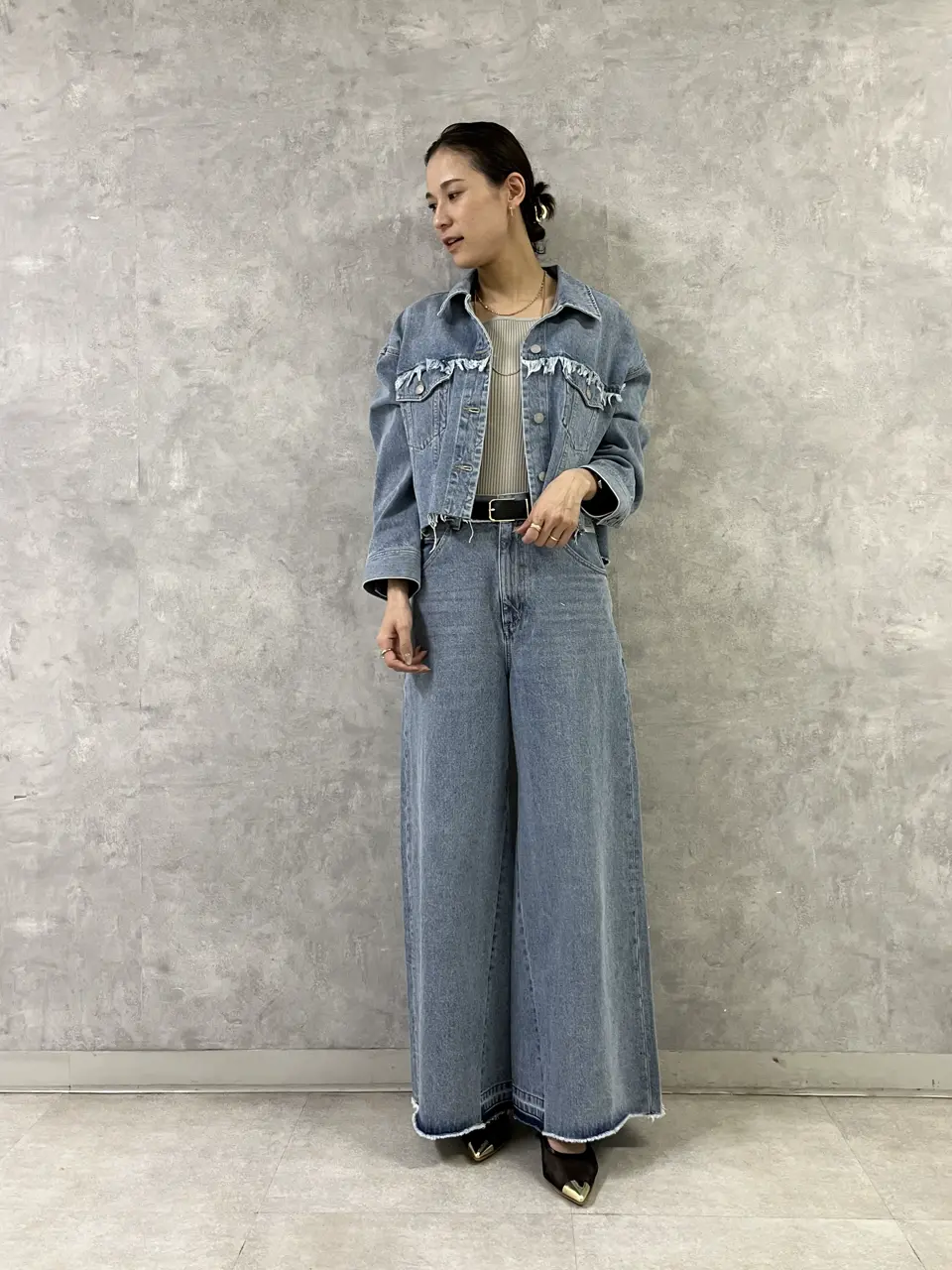 GRACE CONTINENTAL 亀田 未希 コーディネート画像