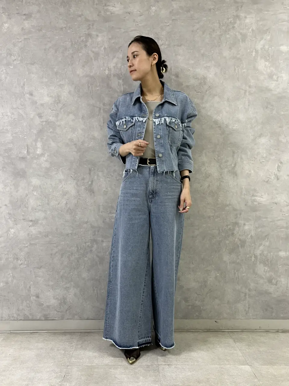 GRACE CONTINENTAL 亀田 未希 コーディネート画像