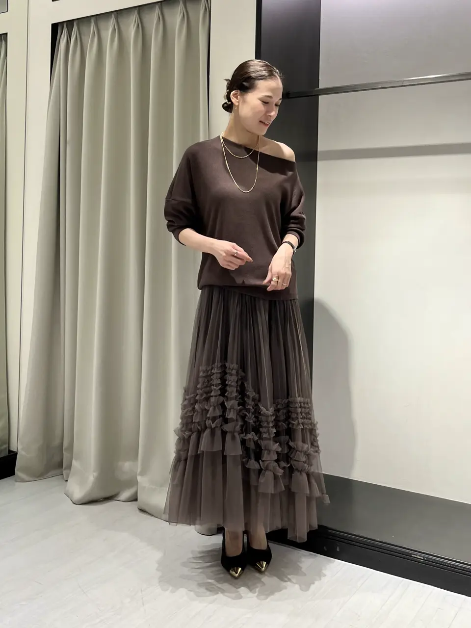 GRACE CONTINENTAL 亀田 未希 コーディネート画像