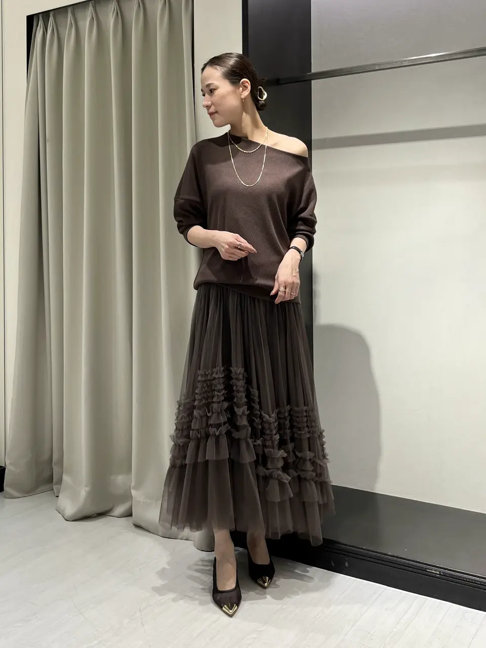 GRACE CONTINENTAL 亀田 未希 コーディネート画像