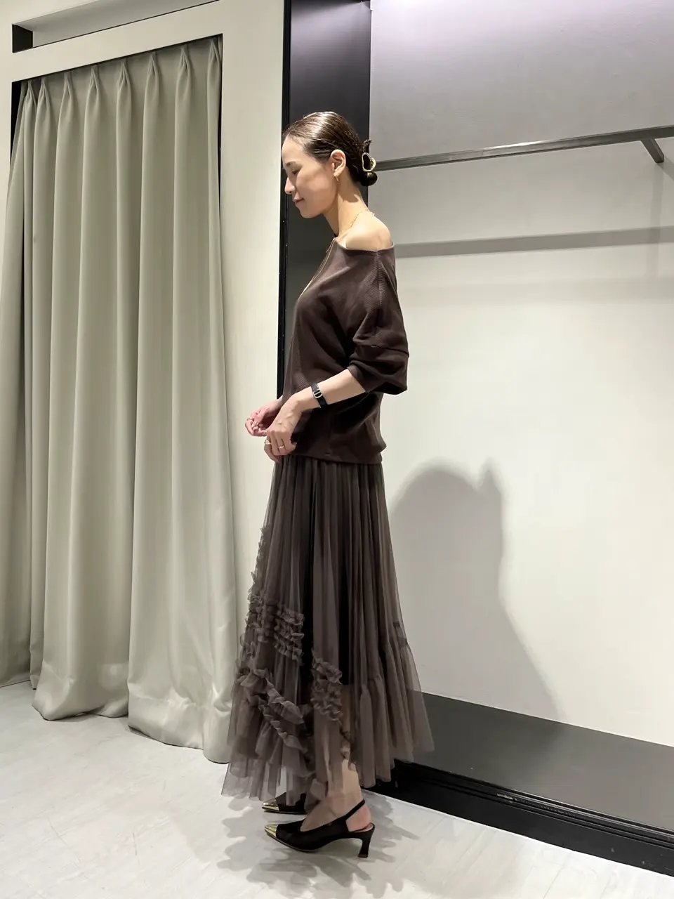 GRACE CONTINENTAL 亀田 未希 コーディネート画像