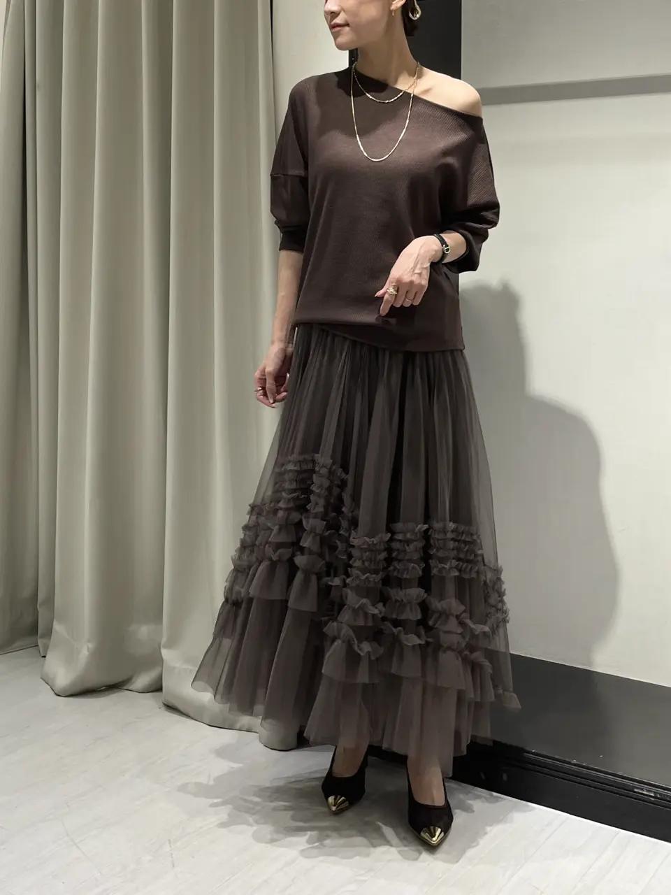 GRACE CONTINENTAL 亀田 未希 コーディネート画像