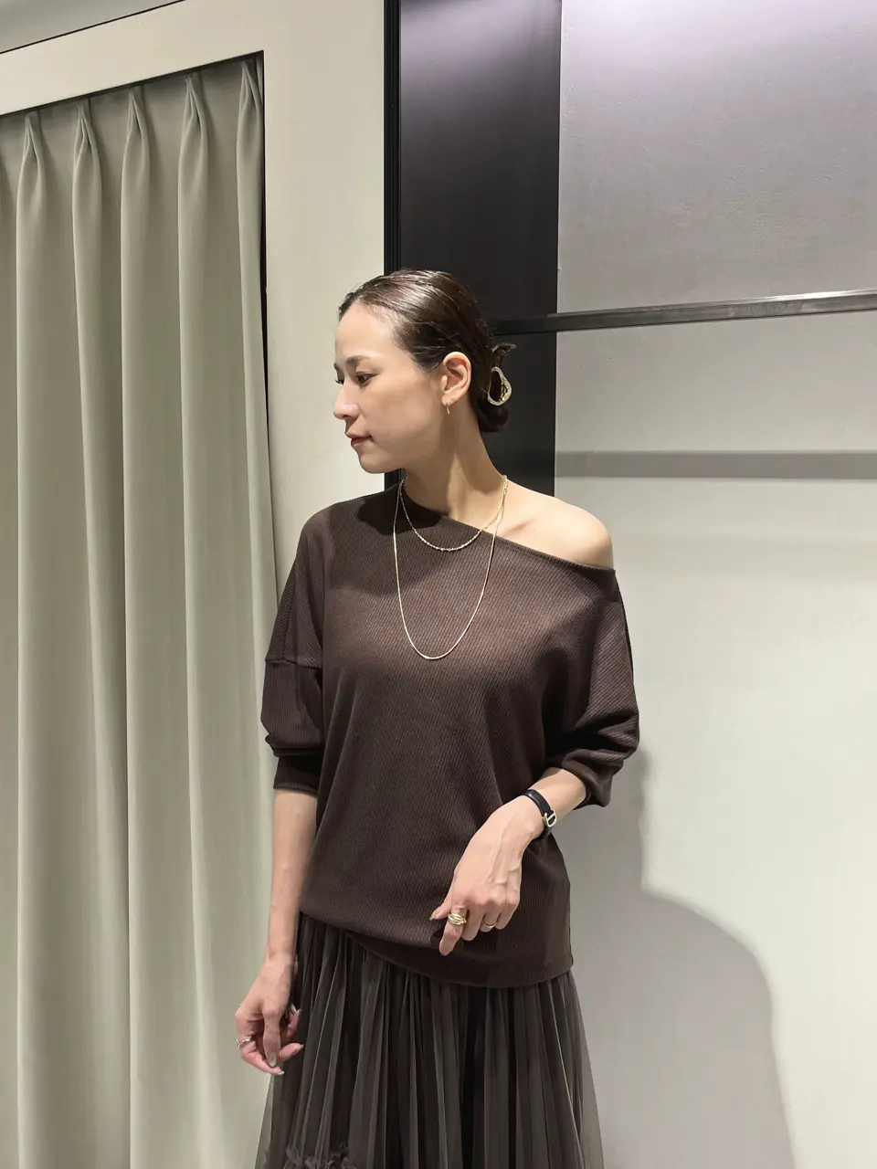 GRACE CONTINENTAL 亀田 未希 コーディネート画像