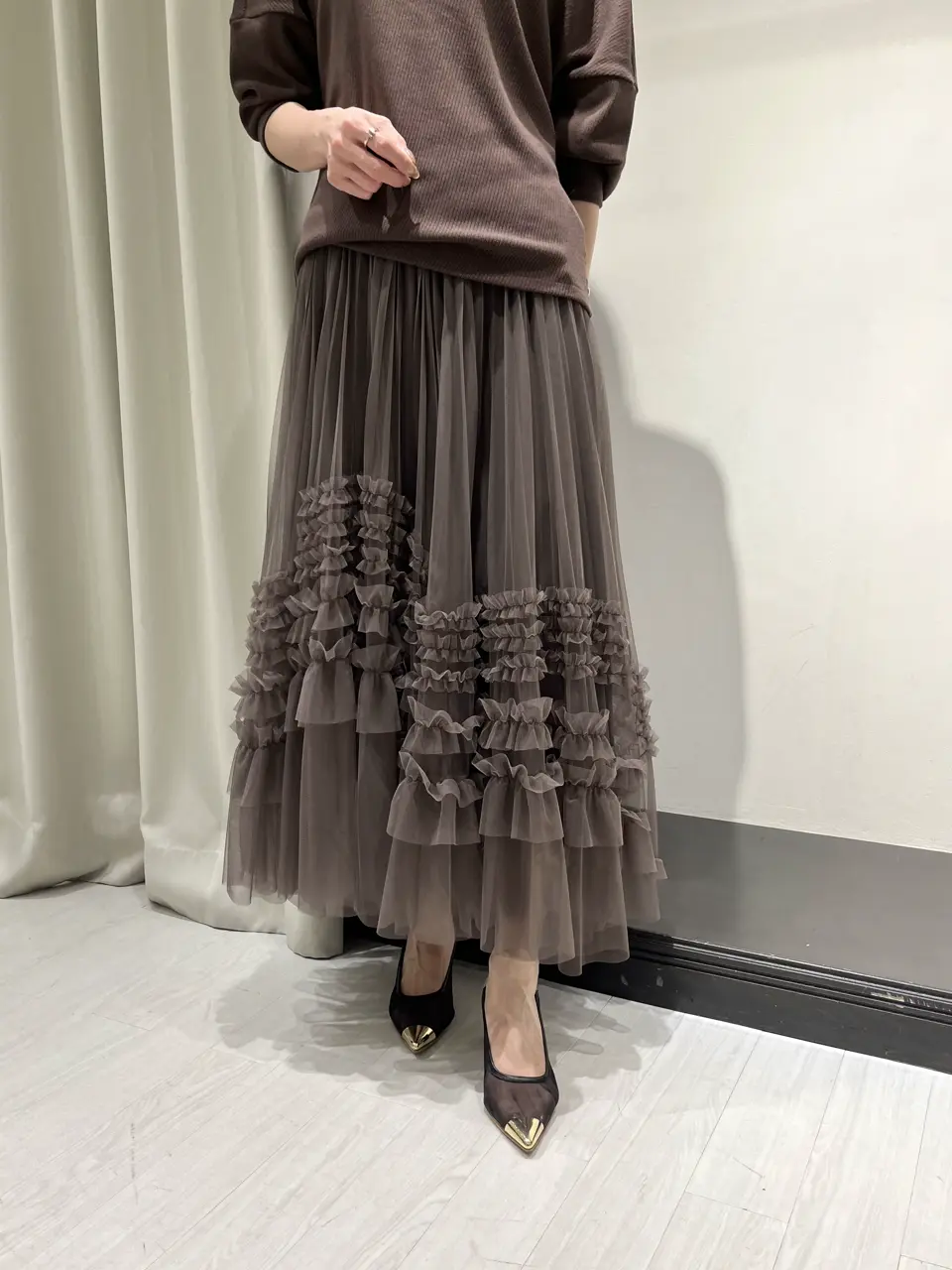 GRACE CONTINENTAL 亀田 未希 コーディネート画像