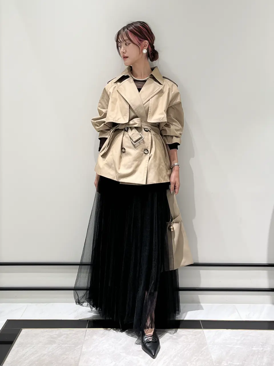 GRACE CONTINENTAL A.Kameyama コーディネート画像