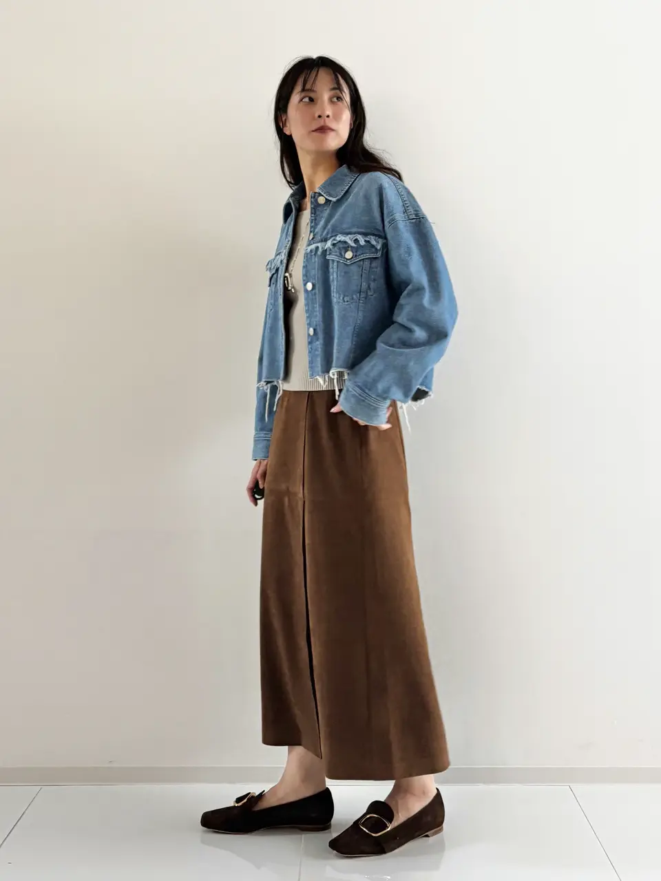 GRACE CONTINENTAL Hikaru Okada コーディネート画像