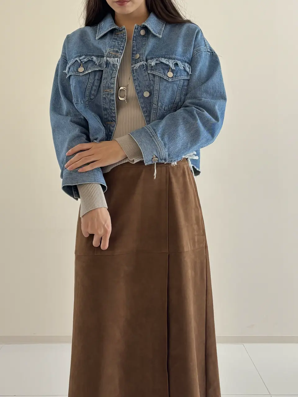 GRACE CONTINENTAL Hikaru Okada コーディネート画像