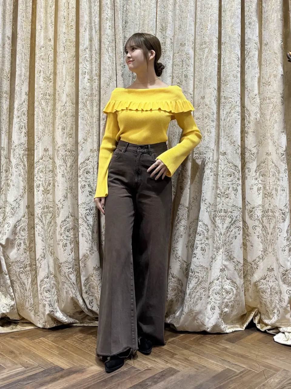 GRACE CONTINENTAL adachi miyuki コーディネート画像